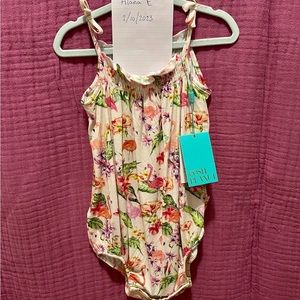 Posh Peanut Leilani Sleeveless Bubble Romper